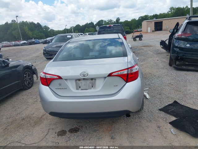 45834693 :رقم المزاد ، 2T1BURHE5GC610316 vin ، 2016 Toyota Corolla Le مزاد بيع