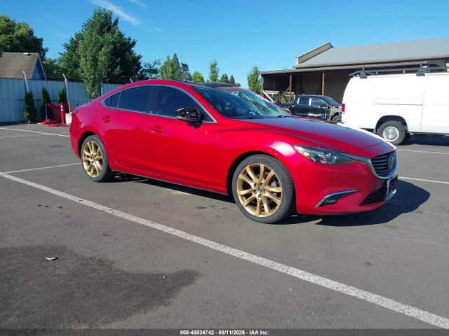 2017 Mazda Mazda6 Grand Touring მანქანა იყიდება აუქციონზე, vin: JM1GL1W51H1117039, აუქციონის ნომერი: 45834742