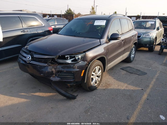 45834866 :رقم المزاد ، WVGBV7AX6GW599522 vin ، 2016 Volkswagen Tiguan S مزاد بيع