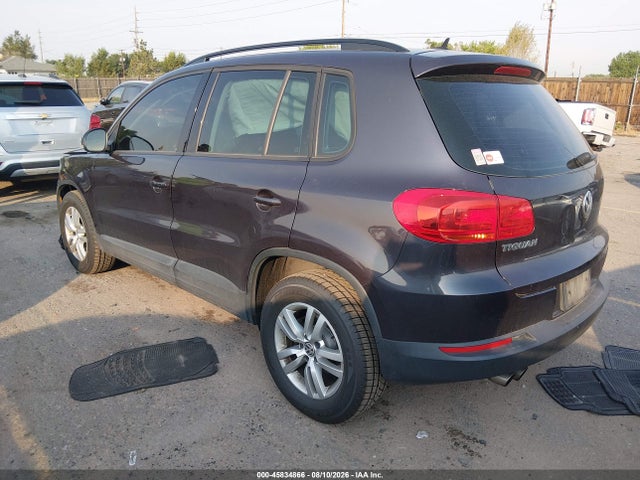 45834866 :رقم المزاد ، WVGBV7AX6GW599522 vin ، 2016 Volkswagen Tiguan S مزاد بيع