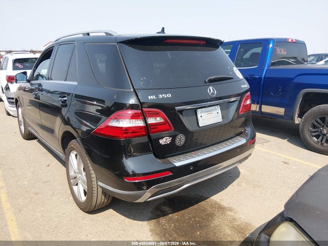 Продаж на аукціоні авто 2012 Mercedes-benz Ml 350 4matic, vin: 4JGDA5HB3CA030055, номер лоту: 45834891