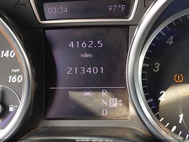 Продаж на аукціоні авто 2012 Mercedes-benz Ml 350 4matic, vin: 4JGDA5HB3CA030055, номер лоту: 45834891