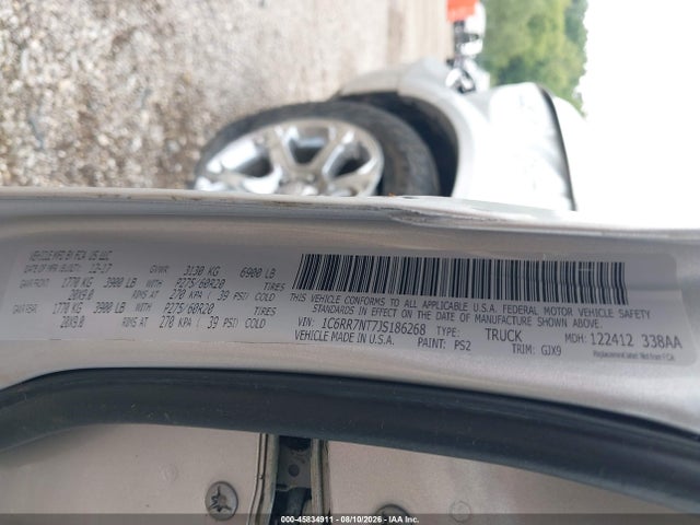 Продаж на аукціоні авто 2018 Ram 1500 Laramie  4x4 5'7 Box, vin: 1C6RR7NT7JS186268, номер лоту: 45834911