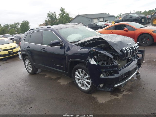 Продаж на аукціоні авто 2014 Jeep Cherokee Limited, vin: 1C4PJMDS6EW156384, номер лоту: 45834914