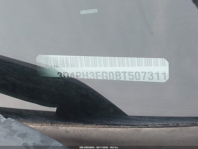 2011 Dodge Journey Crew მანქანა იყიდება აუქციონზე, vin: 3D4PH3FG0BT507311, აუქციონის ნომერი: 45834934