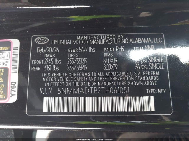 Продажа на аукционе авто 2026 Genesis Gv70 2.5t, vin: 5NMMADTB2TH061051, номер лота: 45834953