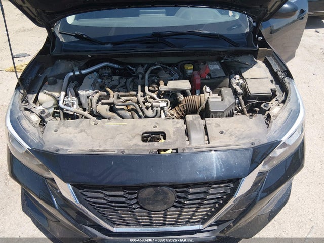 2022 Nissan Sentra S Xtronic Cvt მანქანა იყიდება აუქციონზე, vin: 3N1AB8BV9NY258748, აუქციონის ნომერი: 45834967