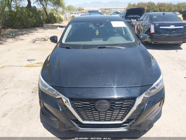 2022 Nissan Sentra S Xtronic Cvt მანქანა იყიდება აუქციონზე, vin: 3N1AB8BV9NY258748, აუქციონის ნომერი: 45834967