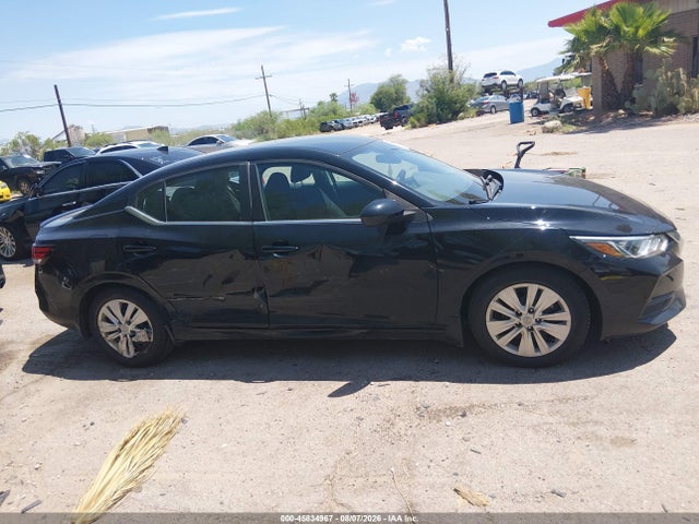 2022 Nissan Sentra S Xtronic Cvt მანქანა იყიდება აუქციონზე, vin: 3N1AB8BV9NY258748, აუქციონის ნომერი: 45834967