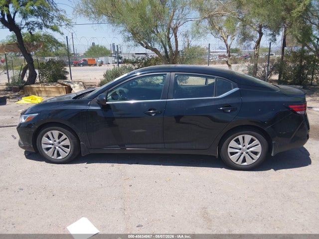 2022 Nissan Sentra S Xtronic Cvt მანქანა იყიდება აუქციონზე, vin: 3N1AB8BV9NY258748, აუქციონის ნომერი: 45834967