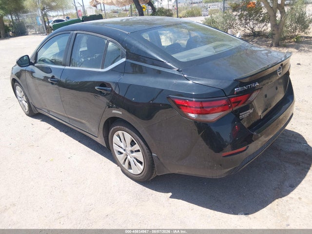 2022 Nissan Sentra S Xtronic Cvt მანქანა იყიდება აუქციონზე, vin: 3N1AB8BV9NY258748, აუქციონის ნომერი: 45834967