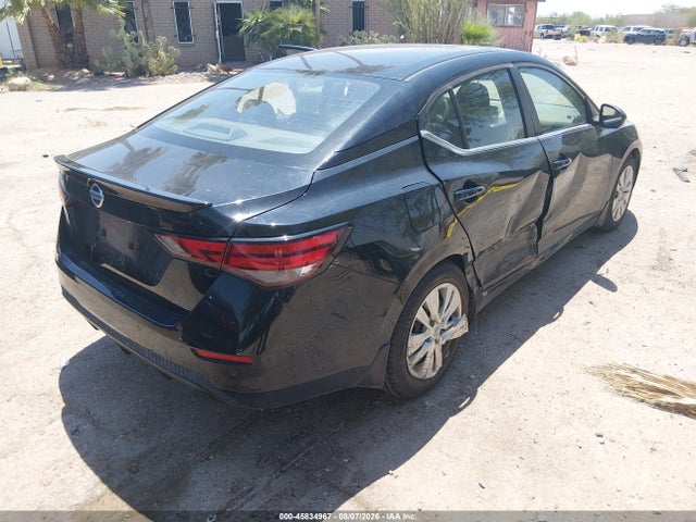 2022 Nissan Sentra S Xtronic Cvt მანქანა იყიდება აუქციონზე, vin: 3N1AB8BV9NY258748, აუქციონის ნომერი: 45834967