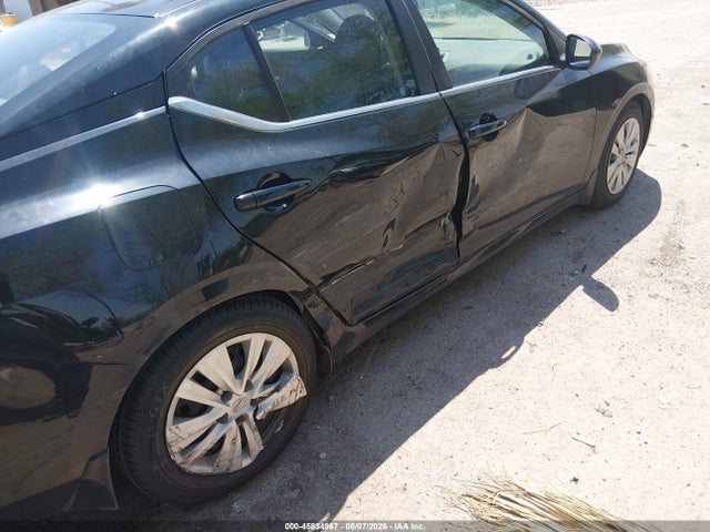2022 Nissan Sentra S Xtronic Cvt მანქანა იყიდება აუქციონზე, vin: 3N1AB8BV9NY258748, აუქციონის ნომერი: 45834967