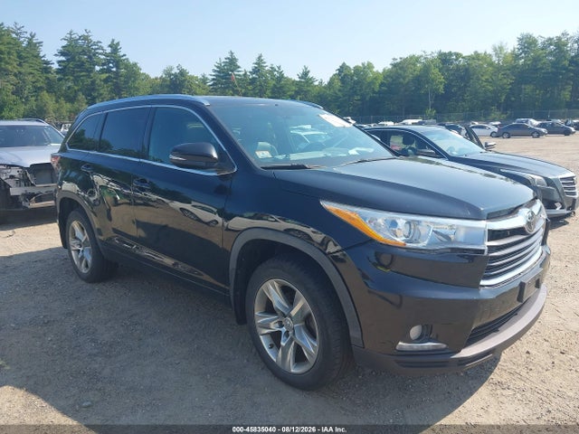 Продаж на аукціоні авто 2014 Toyota Highlander Limited Platinum V6, vin: 5TDDKRFH4ES050353, номер лоту: 45835040