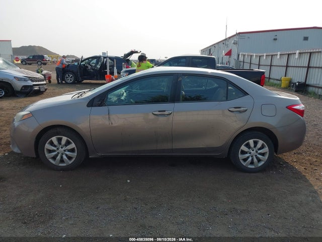2T1BURHE8GC483660 Toyota COROLLA LE