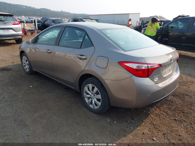2T1BURHE8GC483660 Toyota COROLLA LE