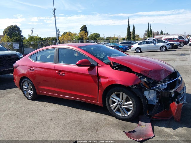 Продажа на аукционе авто 2020 Hyundai Elantra Sel, vin: 5NPD84LF1LH515811, номер лота: 45835113