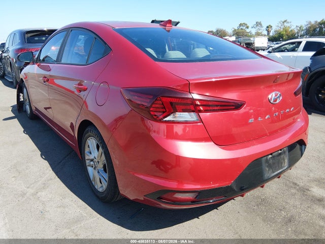 Продажа на аукционе авто 2020 Hyundai Elantra Sel, vin: 5NPD84LF1LH515811, номер лота: 45835113