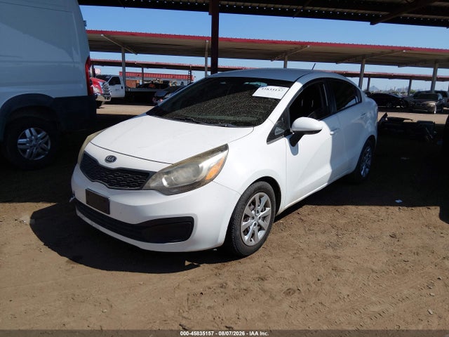KIA RIO LX 2014 KNADM4A32E6375301 Image 2