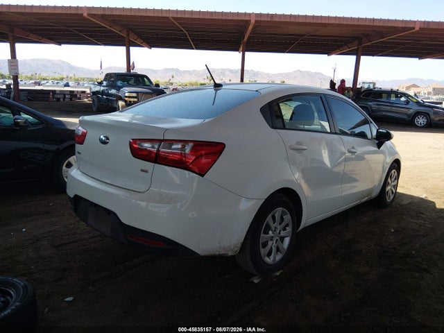 KIA RIO LX 2014 KNADM4A32E6375301 Image 4