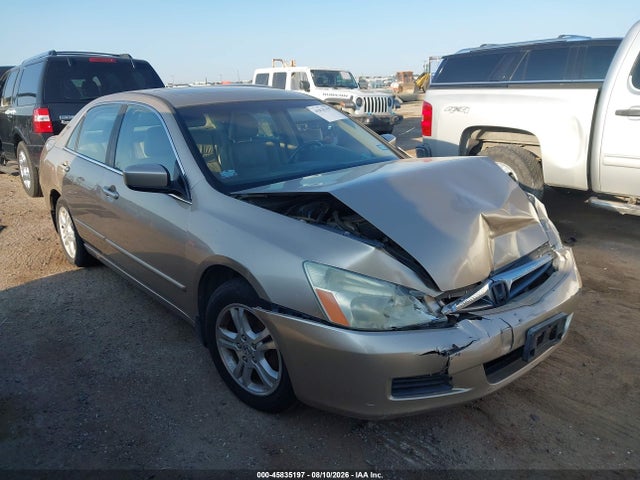 45835197 :رقم المزاد ، 1HGCM56876A053777 vin ، 2006 Honda Accord 2.4 Ex مزاد بيع