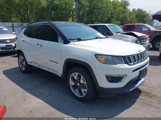 Auction sale of the 2021 Jeep Compass Limited 4x4, vin: 3C4NJDCB6MT586154, lot number: 45835242
