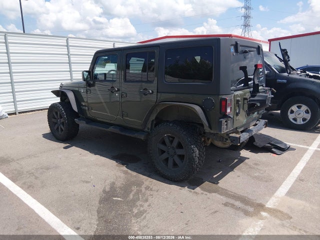 Продажа на аукционе авто 2015 Jeep Wrangler Unlimited Sahara, vin: 1C4BJWEG9FL774995, номер лота: 45835253