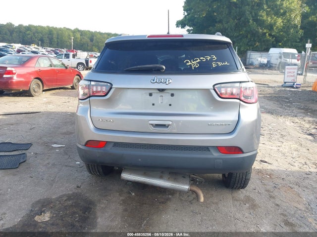 Продажа на аукционе авто 2018 Jeep Compass Sport 4x4, vin: 3C4NJDAB8JT126606, номер лота: 45835256
