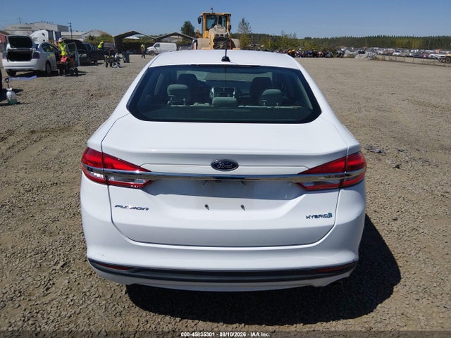 3FA6P0UU8JR243596 Ford Fusion Hybrid S