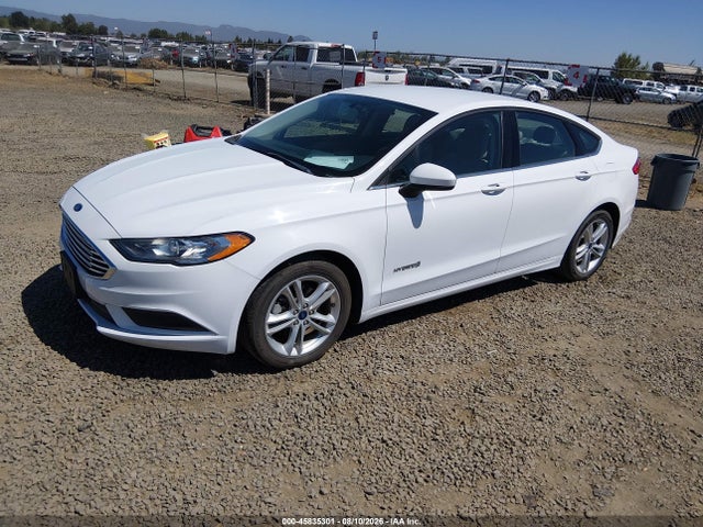 3FA6P0UU8JR243596 Ford Fusion Hybrid S