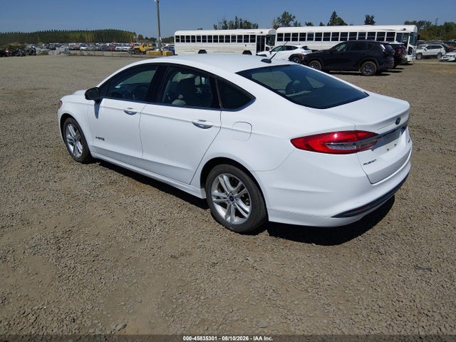 3FA6P0UU8JR243596 Ford Fusion Hybrid S