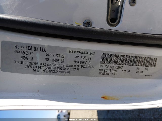 Jeep Cherokee Latitude 4x4 2018 1C4PJMCB2JD528651 Image 9