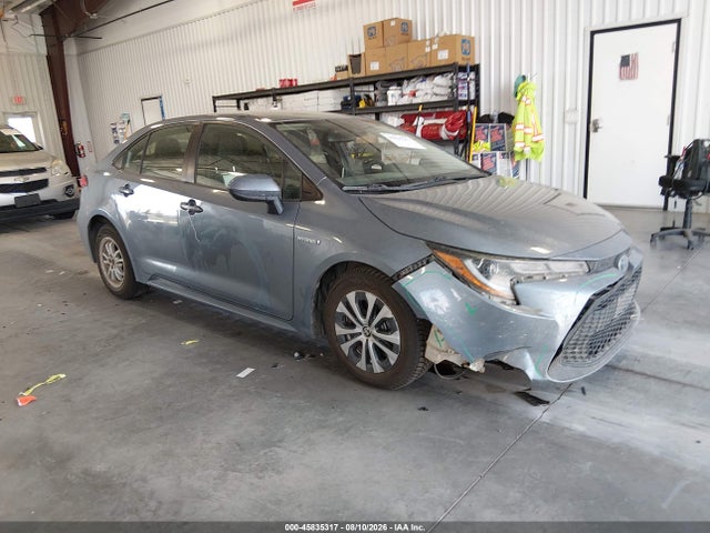 Auction sale of the 2021 Toyota Corolla Hybrid Le, vin: JTDEAMDEXMJ031577, lot number: 45835317