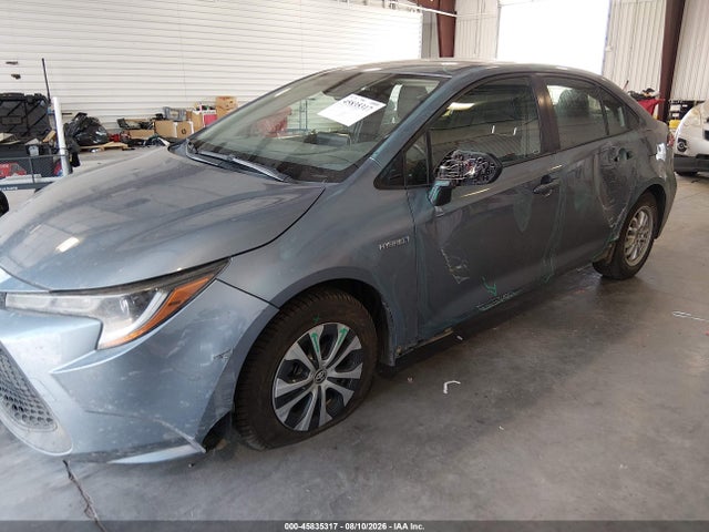 2021 Toyota Corolla Hybrid Le მანქანა იყიდება აუქციონზე, vin: JTDEAMDEXMJ031577, აუქციონის ნომერი: 45835317