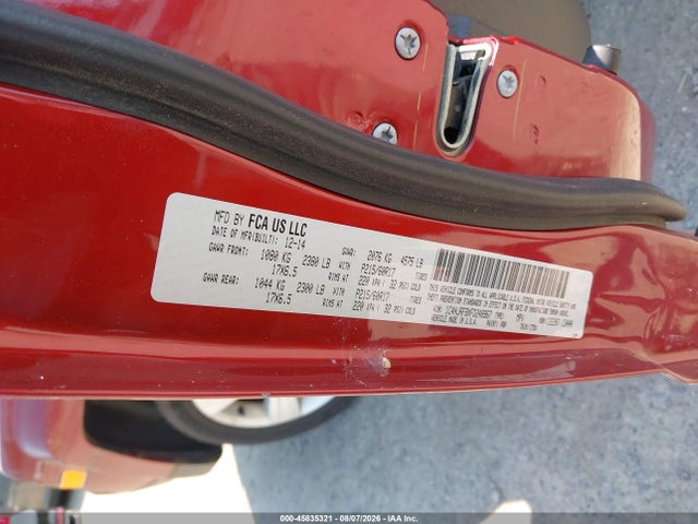 Aukcja sprzedaży 2015 Jeep Patriot Latitude, vin: 1C4NJRFBXFD248967, numer aukcji: 45835321