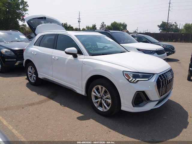Продаж на аукціоні авто 2025 Audi Q3 Premium 45 Tfsi S Line Quattro Tiptronic, vin: WA1DECF33S1016223, номер лоту: 45835363