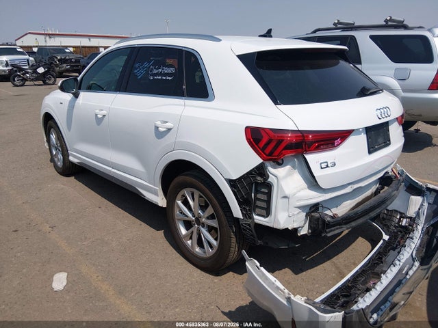 Продаж на аукціоні авто 2025 Audi Q3 Premium 45 Tfsi S Line Quattro Tiptronic, vin: WA1DECF33S1016223, номер лоту: 45835363