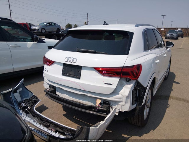 Продаж на аукціоні авто 2025 Audi Q3 Premium 45 Tfsi S Line Quattro Tiptronic, vin: WA1DECF33S1016223, номер лоту: 45835363