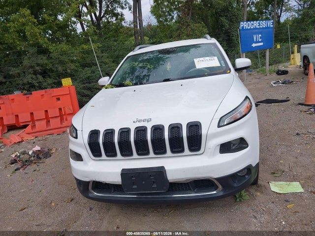 Продажа на аукционе авто 2016 Jeep Cherokee Limited, vin: 1C4PJMDBXGW218274, номер лота: 45835365