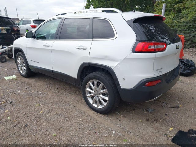 Продажа на аукционе авто 2016 Jeep Cherokee Limited, vin: 1C4PJMDBXGW218274, номер лота: 45835365