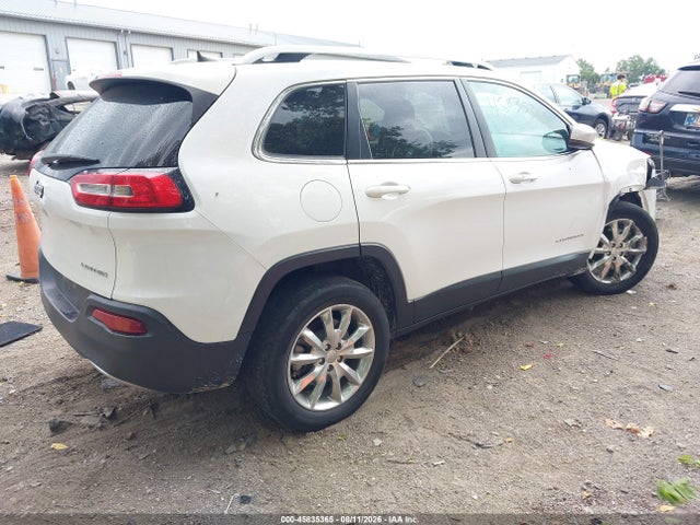 Продажа на аукционе авто 2016 Jeep Cherokee Limited, vin: 1C4PJMDBXGW218274, номер лота: 45835365