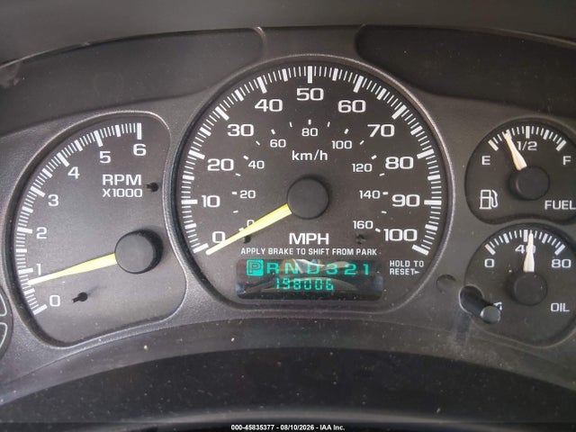 Продажа на аукционе авто 2001 Chevrolet Suburban 1500 Lt, vin: 3GNEC16T91G135471, номер лота: 45835377