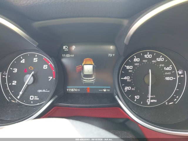 45835383 :رقم المزاد ، ZASFAKNN5J7C03425 vin ، 2018 Alfa Romeo Stelvio Ti Sport Awd مزاد بيع