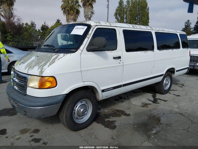 45835399 :رقم المزاد ، 2B5WB35Z31K555515 vin ، 2001 Dodge Ram Wagon 3500 مزاد بيع