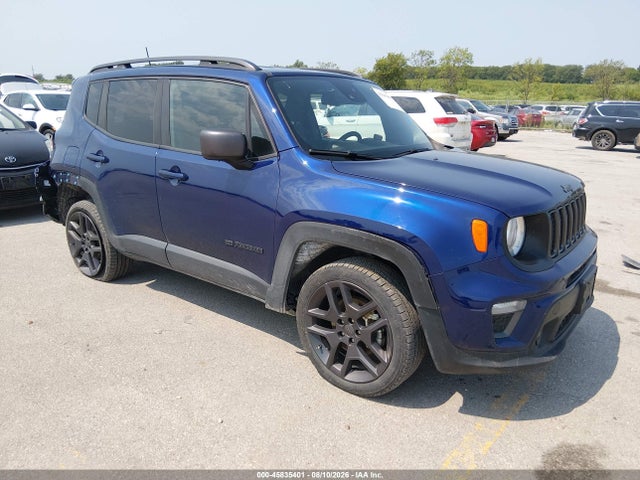 Aukcja sprzedaży 2021 Jeep Renegade 80th Anniversary 4x4, vin: ZACNJDBB3MPN09814, numer aukcji: 45835401