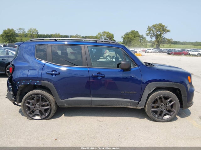 Aukcja sprzedaży 2021 Jeep Renegade 80th Anniversary 4x4, vin: ZACNJDBB3MPN09814, numer aukcji: 45835401