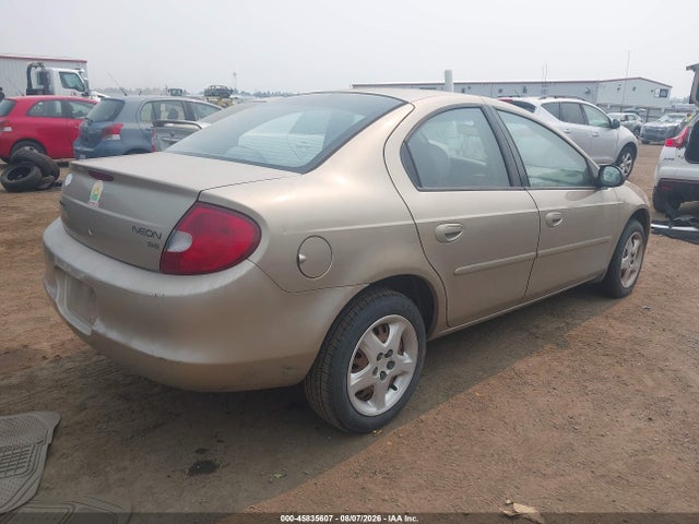 45835607 :رقم المزاد ، 1B3ES46C52D634412 vin ، 2002 Dodge Neon Se مزاد بيع