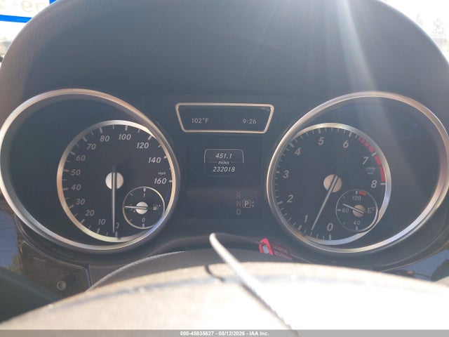 45835627 :رقم المزاد ، 4JGDA5JB7EA425904 vin ، 2014 Mercedes-benz Ml 350 مزاد بيع
