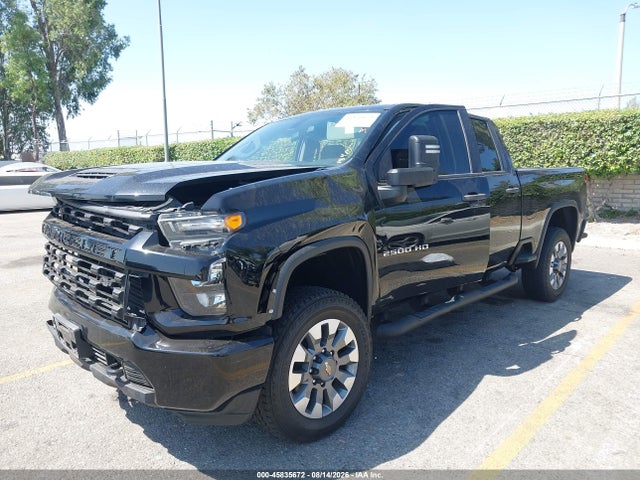 45835672 :رقم المزاد ، 2GC4WME78N1218342 vin ، 2022 Chevrolet Silverado 2500hd 2wd  Standard Bed Custom مزاد بيع
