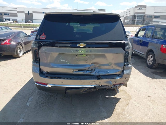 2025 Chevrolet Tahoe 2wd Lt მანქანა იყიდება აუქციონზე, vin: 1GNS5NRD9SR382810, აუქციონის ნომერი: 45835689